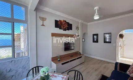 Apartamento com 1 quarto à venda no Gonzaga, Santos 