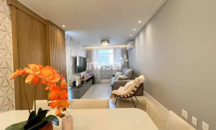 Apartamento com 2 quartos à venda no Campo Grande, Santos 