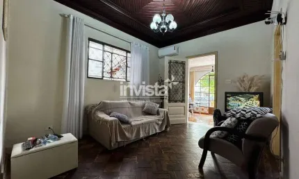 Casa com 4 quartos à venda no Embaré, Santos 