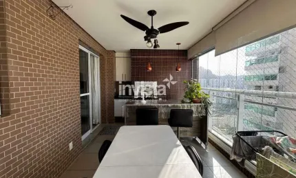 Apartamento com 3 quartos à venda no Pompéia, Santos 