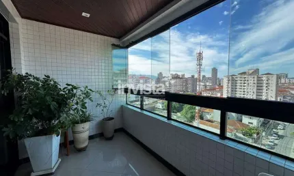 Apartamento com 2 quartos à venda no Campo Grande, Santos 