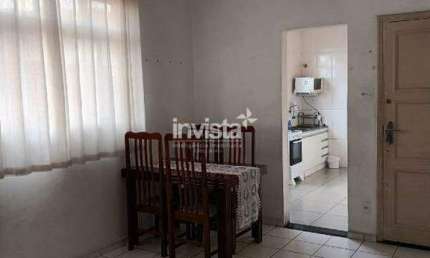 Apartamento com 2 quartos para alugar no Boqueirão, Santos 