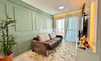 Apartamento com 2 quartos à venda no Marapé, Santos 