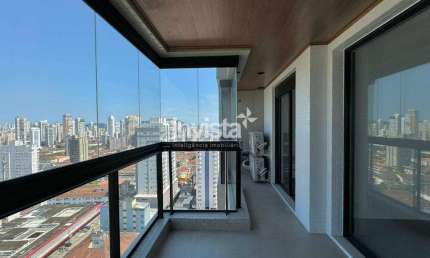 Apartamento com 1 quarto para alugar no Boqueirão, Santos 