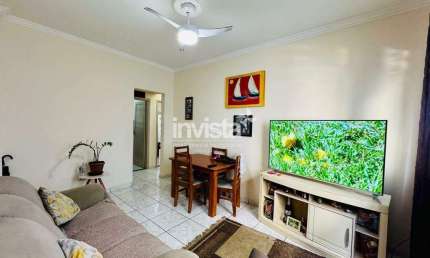 Apartamento com 2 quartos à venda na Vila Mathias, Santos 
