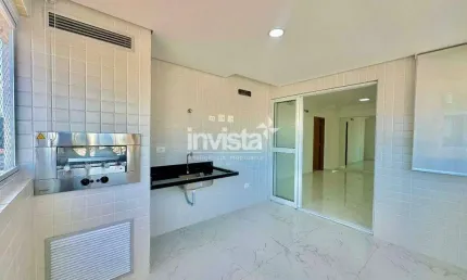 Apartamento com 3 quartos à venda no Boqueirão, Santos 