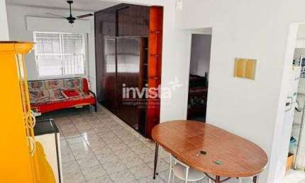 Apartamento com 1 quarto para alugar no José Menino, Santos 