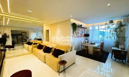 Apartamento com 3 quartos à venda no Campo Grande, Santos 