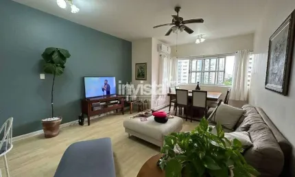Apartamento com 2 quartos à venda no Gonzaga, Santos 