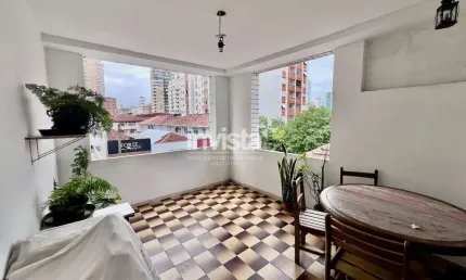 Apartamento com 2 quartos à venda no Gonzaga, Santos 