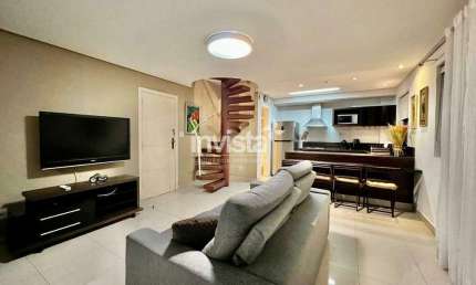 Apartamento com 2 quartos à venda no Ponta da Praia, Santos 