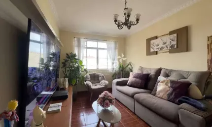 Apartamento com 2 quartos à venda na Vila Mathias, Santos 