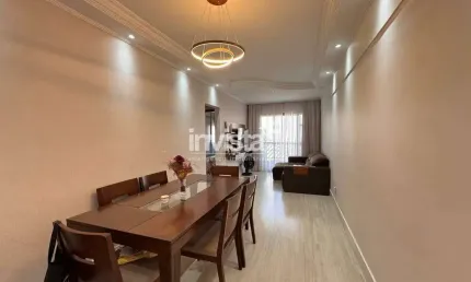 Apartamento à venda no Marapé – Santos/SP Porteira fechada | 2 dormitórios | Vista livre