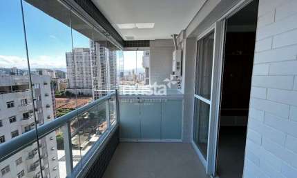 Apartamento com 1 quarto para alugar no Boqueirão, Santos 