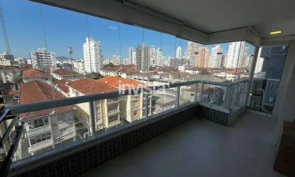 Apartamento com 1 quarto para alugar no Boqueirão, Santos 