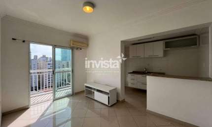 Apartamento com 1 quarto para alugar no Ponta da Praia, Santos 