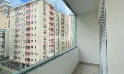 Apartamento com 2 quartos para alugar no Boqueirão, Santos 