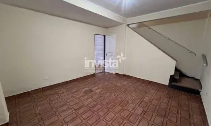 Casa com 2 quartos à venda no Macuco, Santos 