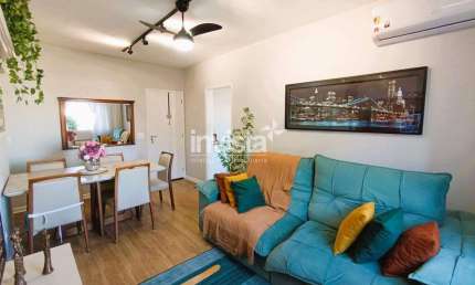 Apartamento com 2 quartos à venda no Embaré, Santos 