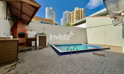 Casa com 3 quartos à venda no Ponta da Praia, Santos 