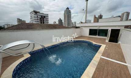Casa com 4 quartos à venda no Ponta da Praia, Santos 