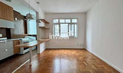 Apartamento com 1 quarto à venda no Boqueirão, Santos 