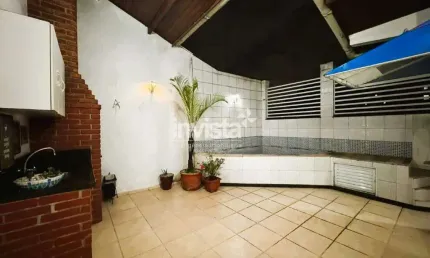 Casa com 3 quartos à venda no Embaré, Santos 