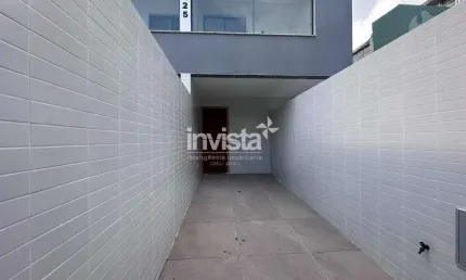 Casa com 3 quartos à venda no Embaré, Santos 