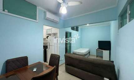 Apartamento com 1 quarto para alugar no José Menino, Santos 