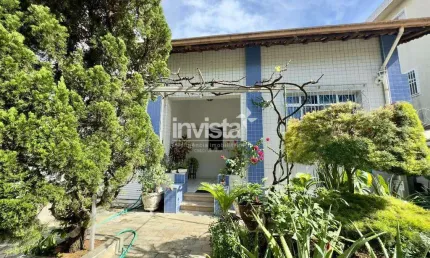 Casa com 3 quartos à venda na Vila Mathias, Santos 