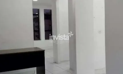 Sala comercial para alugar no Embaré, Santos 