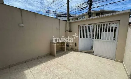 Casa com 3 quartos para alugar na Vila Belmiro, Santos 