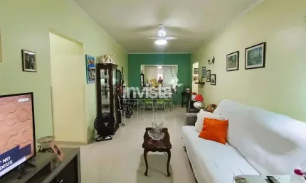 Apartamento com 2 quartos à venda na Aparecida, Santos 