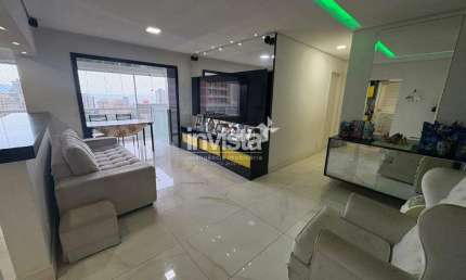 Apartamento com 2 quartos à venda no Marapé, Santos 