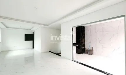 Casa com 3 quartos à venda no Marapé, Santos 