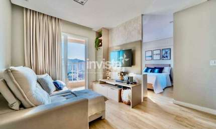Apartamento com 1 quarto à venda no Campo Grande, Santos 