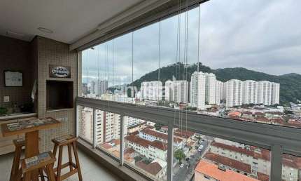 Apartamento com 2 quartos à venda no Marapé, Santos 