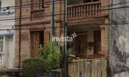 Casa com 4 quartos para alugar no Embaré, Santos 