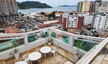 Cobertura com 3 quartos à venda no Ponta da Praia, Santos 