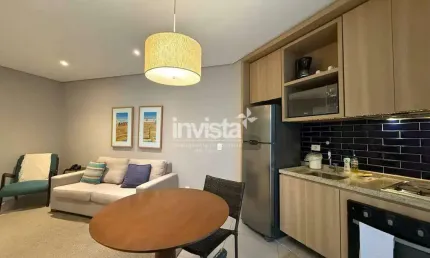 Apartamento com 1 quarto à venda no Pompéia, Santos 