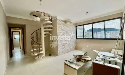 Cobertura com 3 quartos à venda no Campo Grande, Santos 