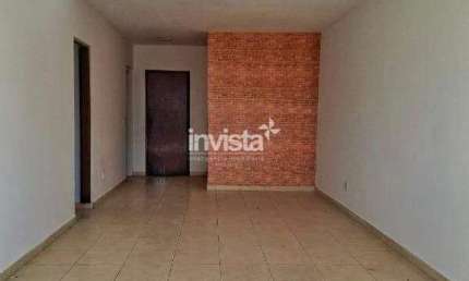 Apartamento com 2 quartos para alugar no Embaré, Santos 