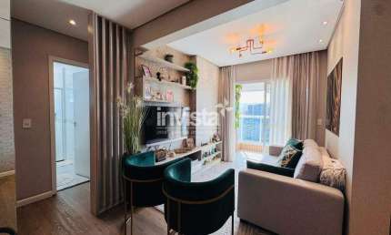 Apartamento com 2 quartos à venda no Embaré, Santos 