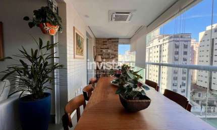 Apartamento com 2 quartos à venda no Aparecida, Santos 