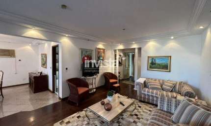 Apartamento com 4 quartos para alugar no Boqueirão, Santos 