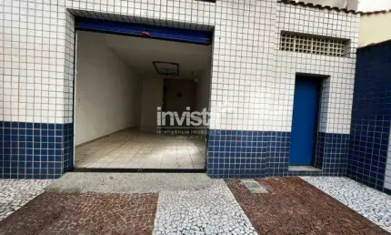 Ponto comercial para alugar no Macuco, Santos 