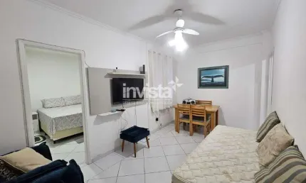 Apartamento com 1 quarto à venda no Gonzaga, Santos 