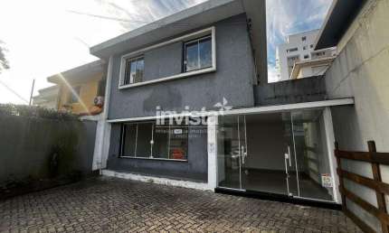 Casa com 3 quartos para alugar no Aparecida, Santos 