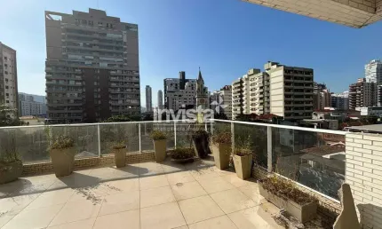 Apartamento com 3 quartos à venda no Pompéia, Santos 
