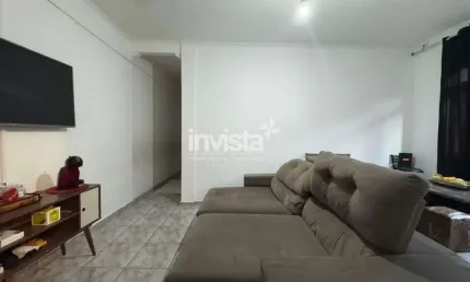 Apartamento com 2 quartos à venda no Macuco, Santos 